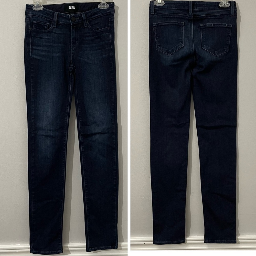 Paige Skyline Skinny Dark Wash Jeans size 26